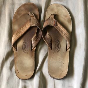 Light Tan Women’s Rainbow Sandals, M